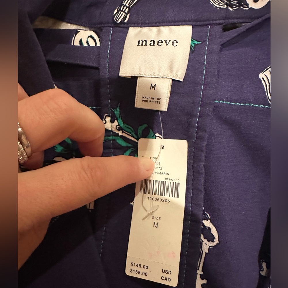 NWT The Amelia Collard mini dress by Maeve - Picture 7 of 8